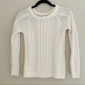 Carter’s 100% white cotton sweater